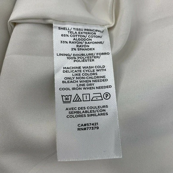 Ann Taylor Factory Multicolor Striped Pencil Skirt Size 8 Career Work Business - Picture 6 of 6